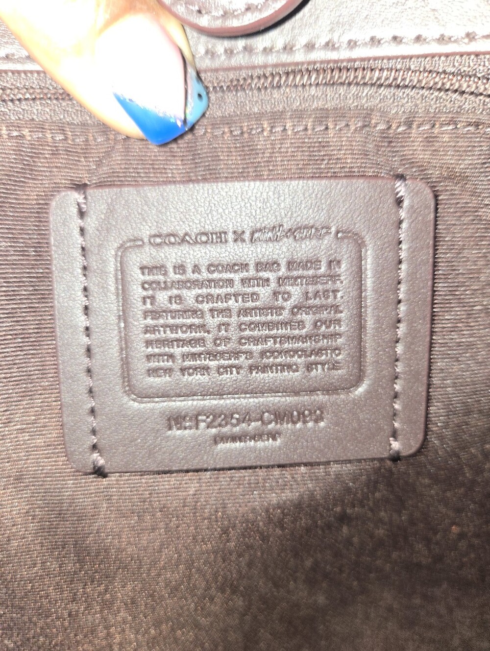 Coach x Mint + Serf City Tote Bag & Wallet - Picture 9 of 16